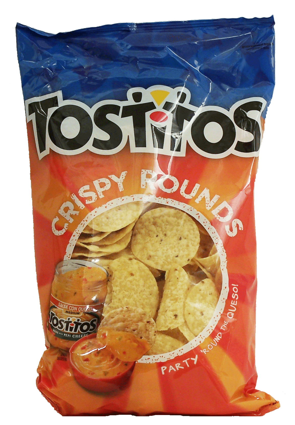 Tostitos Crispy Rounds round tortilla chips from 100% white corn Full-Size Picture